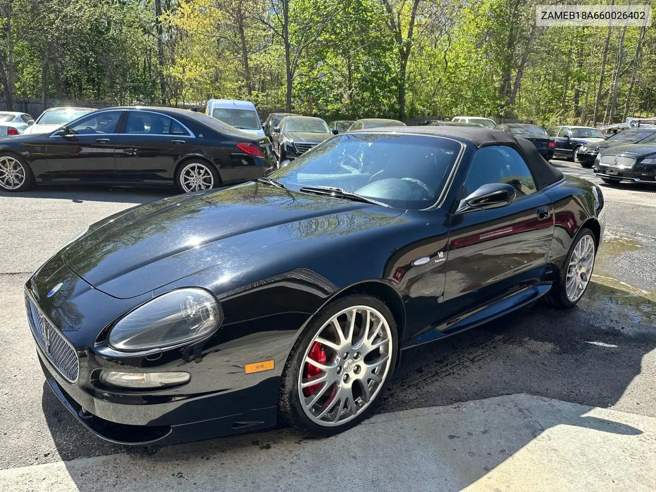 2006 Maserati Gransport Spyder VIN: ZAMEB18A660026402 Lot: 55486035