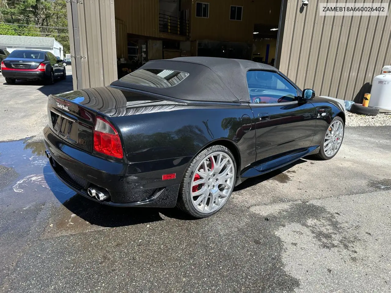 2006 Maserati Gransport Spyder VIN: ZAMEB18A660026402 Lot: 55486035