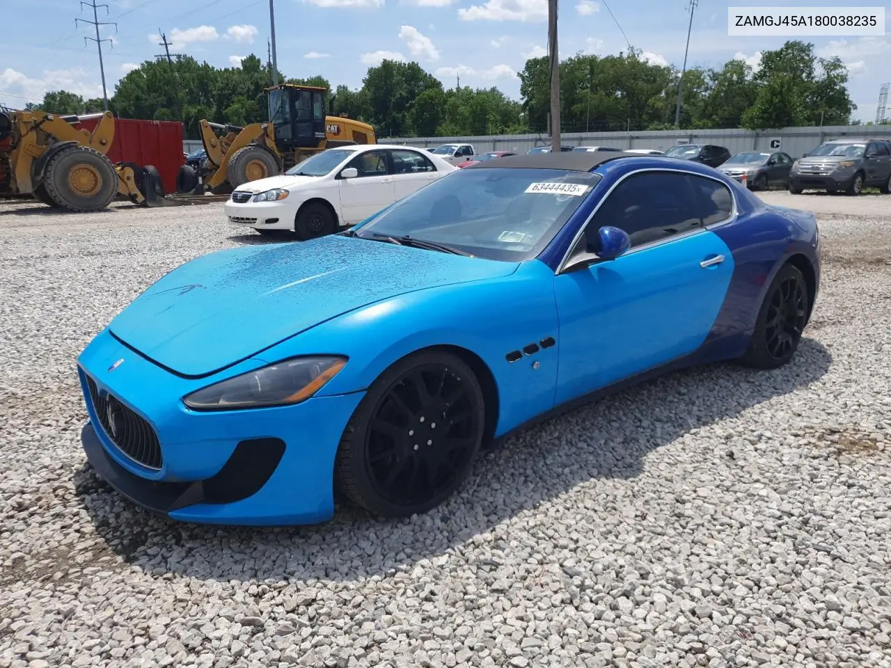 2008 Maserati Granturismo VIN: ZAMGJ45A180038235 Lot: 63444435