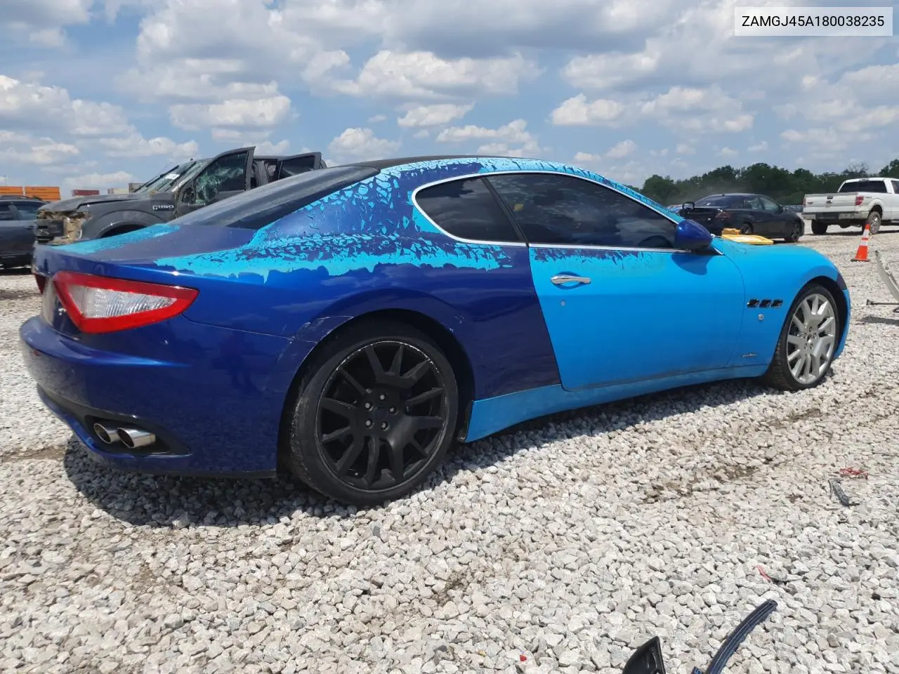 2008 Maserati Granturismo VIN: ZAMGJ45A180038235 Lot: 63444435