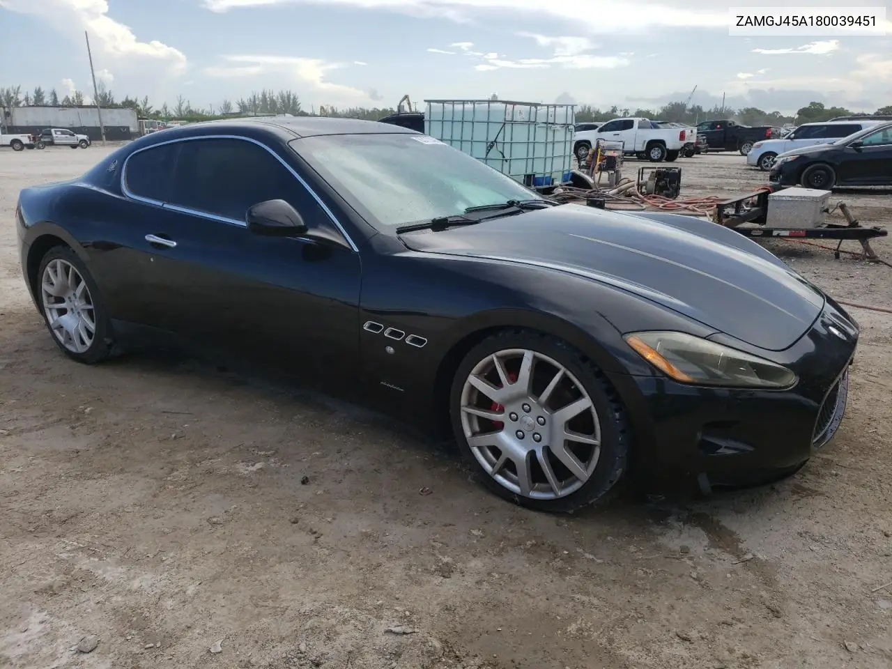 2008 Maserati Granturismo VIN: ZAMGJ45A180039451 Lot: 63773385