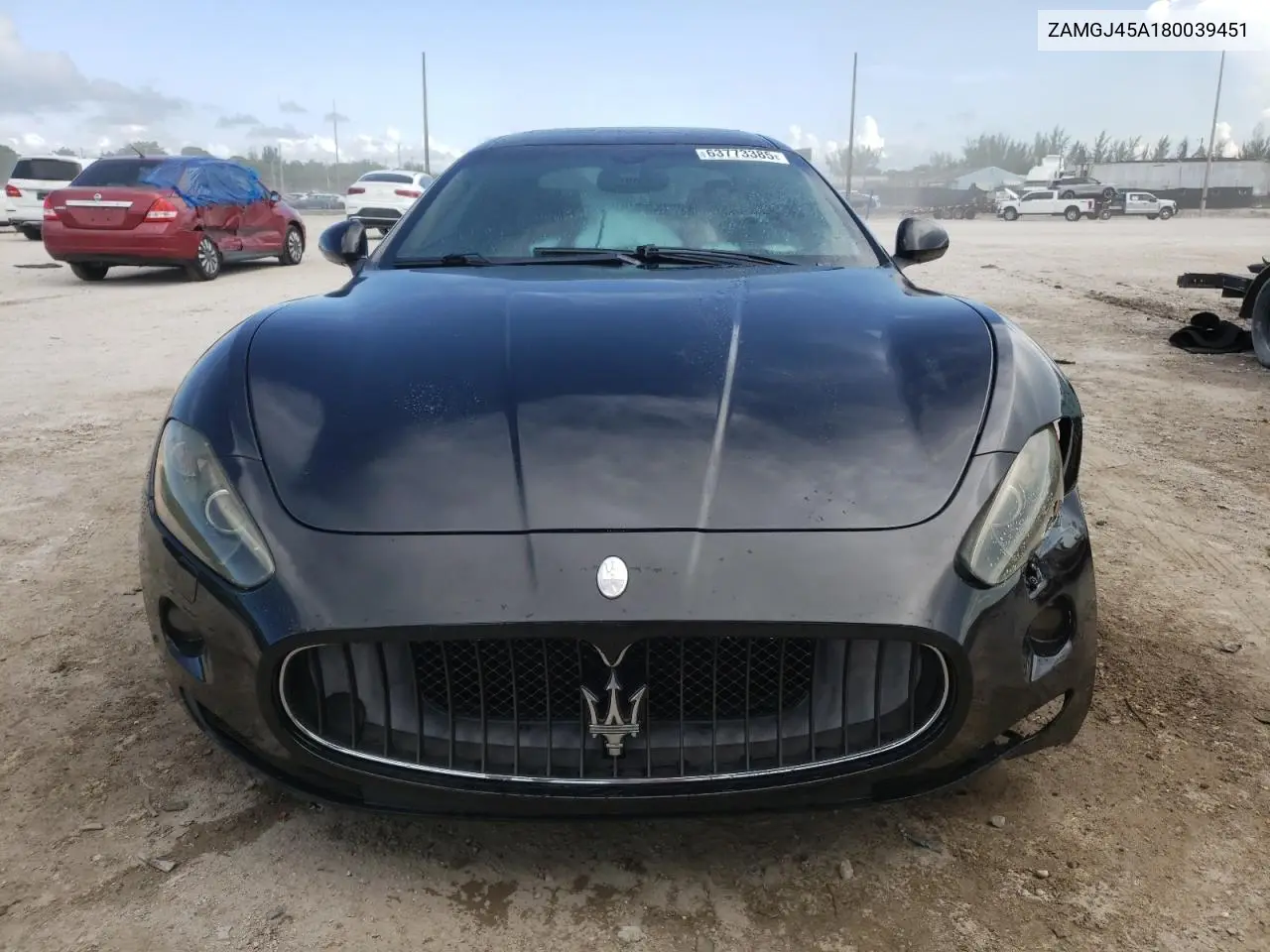 2008 Maserati Granturismo VIN: ZAMGJ45A180039451 Lot: 63773385