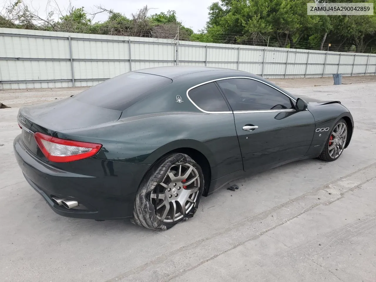 2009 Maserati Granturismo VIN: ZAMGJ45A290042859 Lot: 50303994