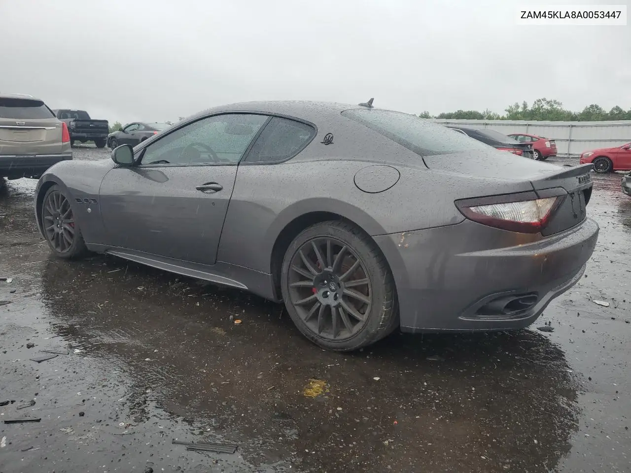 2010 Maserati Granturismo S VIN: ZAM45KLA8A0053447 Lot: 56853065