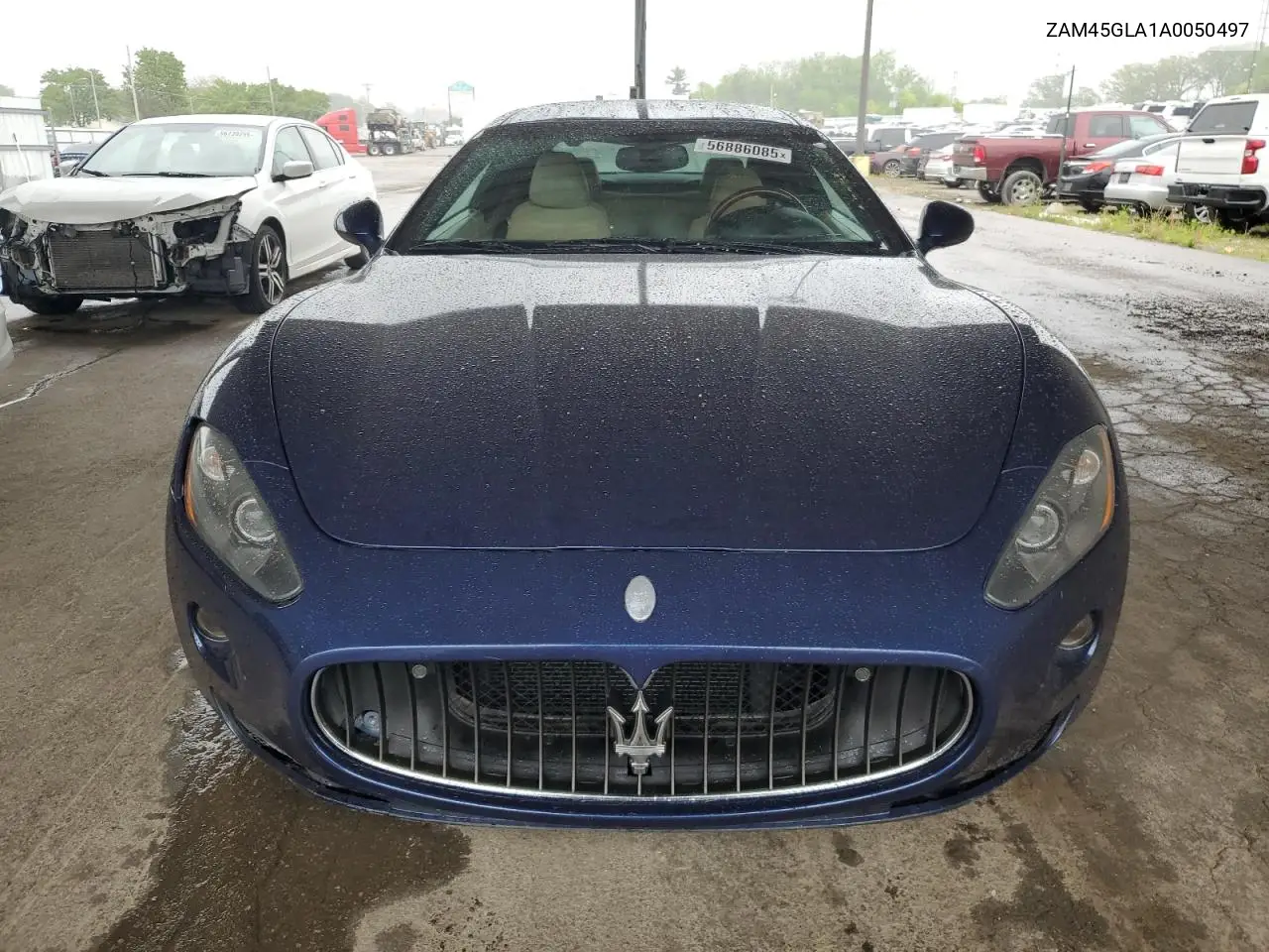 2010 Maserati Granturismo VIN: ZAM45GLA1A0050497 Lot: 56886085