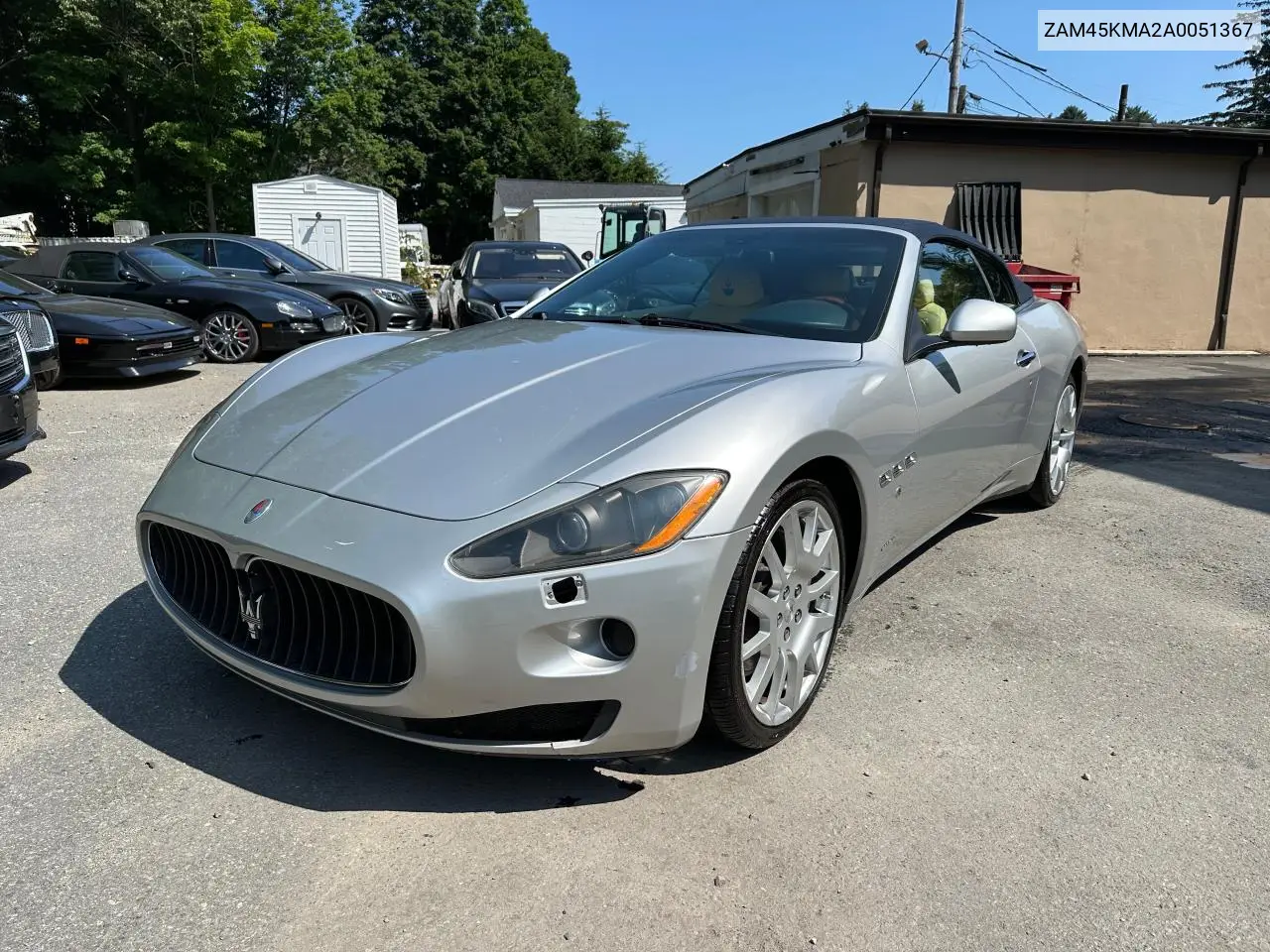 2010 Maserati Granturismo VIN: ZAM45KMA2A0051367 Lot: 62209705
