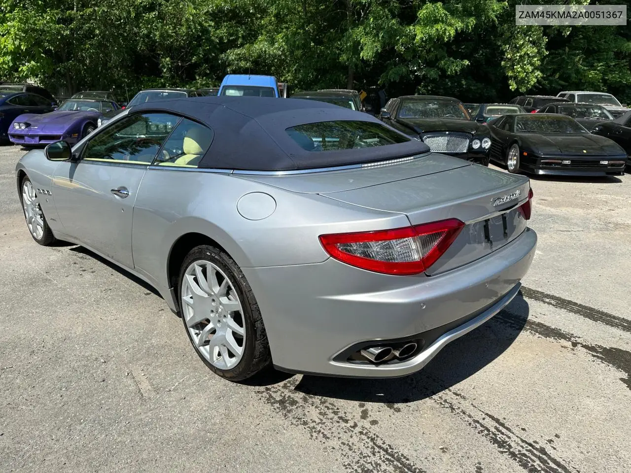 2010 Maserati Granturismo VIN: ZAM45KMA2A0051367 Lot: 62209705