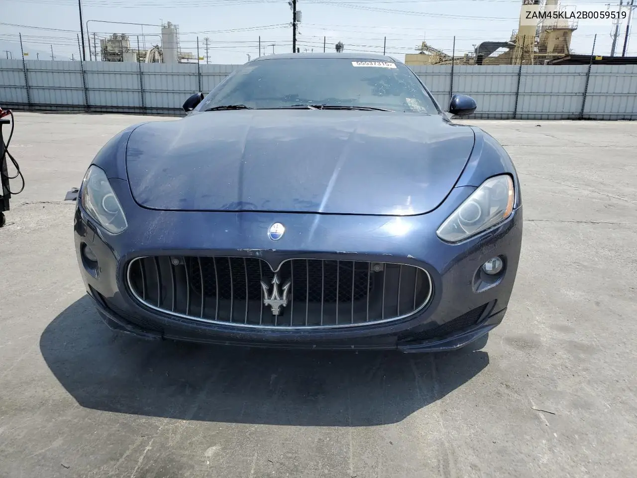 2011 Maserati Granturismo S VIN: ZAM45KLA2B0059519 Lot: 55537315