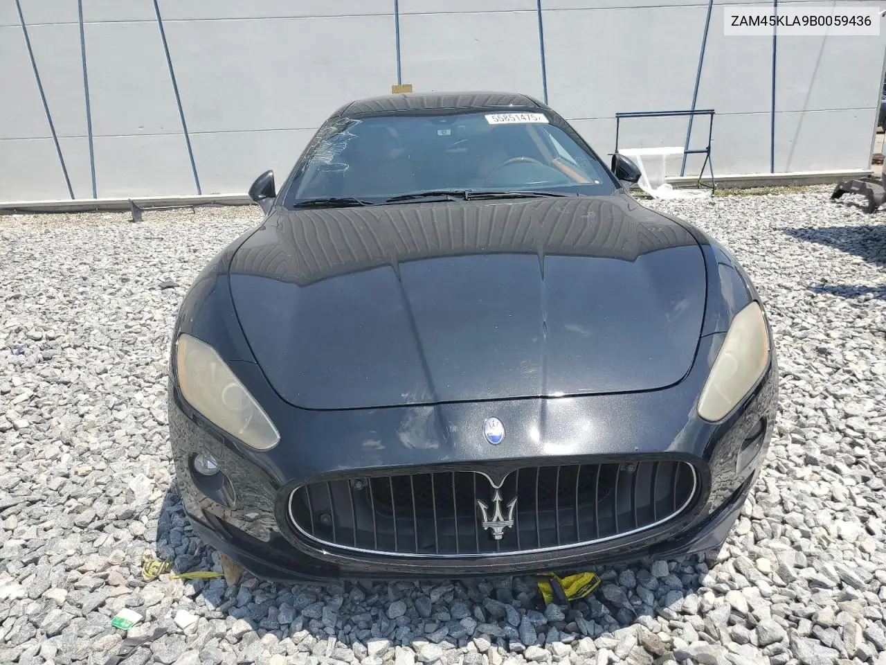 2011 Maserati Granturismo S VIN: ZAM45KLA9B0059436 Lot: 55851475