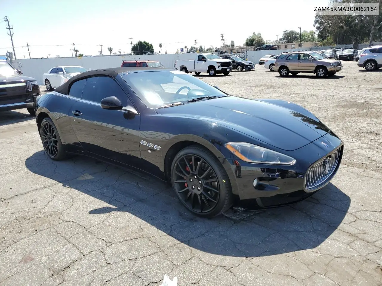 2012 Maserati Granturismo S VIN: ZAM45KMA3C0062154 Lot: 51971325