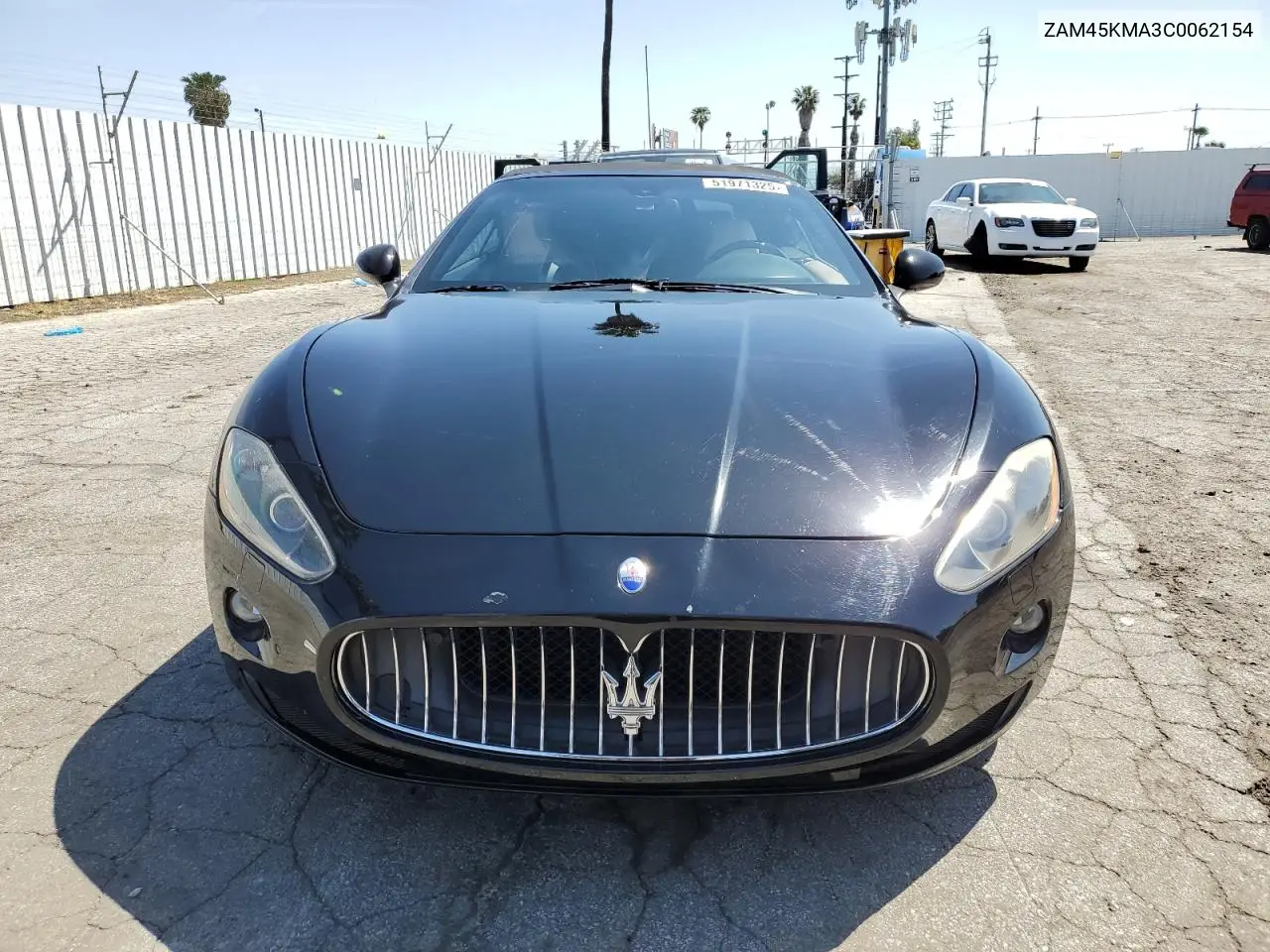 2012 Maserati Granturismo S VIN: ZAM45KMA3C0062154 Lot: 51971325