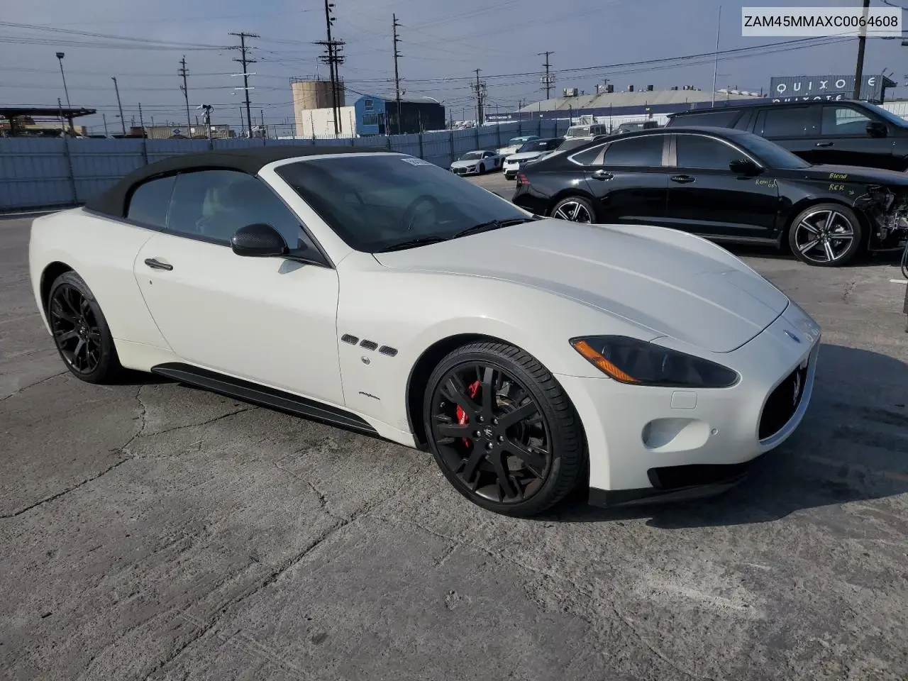 2012 Maserati Granturismo S VIN: ZAM45MMAXC0064608 Lot: 58412065