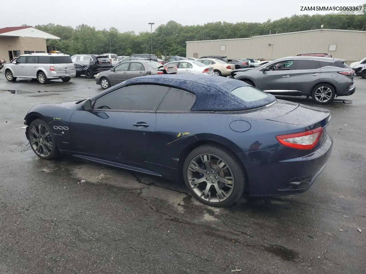 2012 Maserati Granturismo S VIN: ZAM45MMA9C0063367 Lot: 60996635