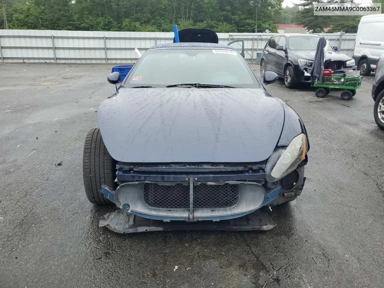 2012 Maserati Granturismo S VIN: ZAM45MMA9C0063367 Lot: 60996635