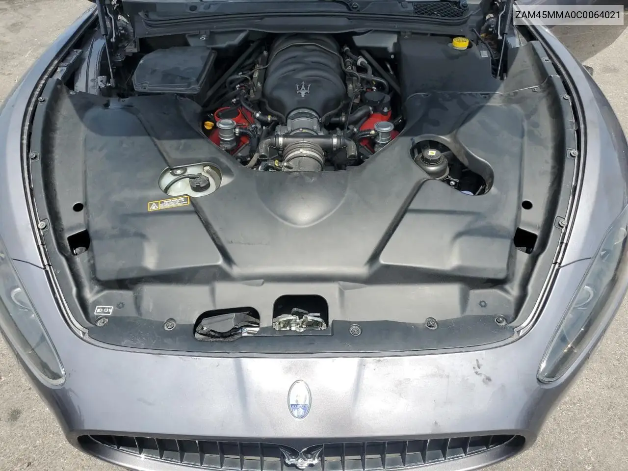 2012 Maserati Granturismo S VIN: ZAM45MMA0C0064021 Lot: 65369555