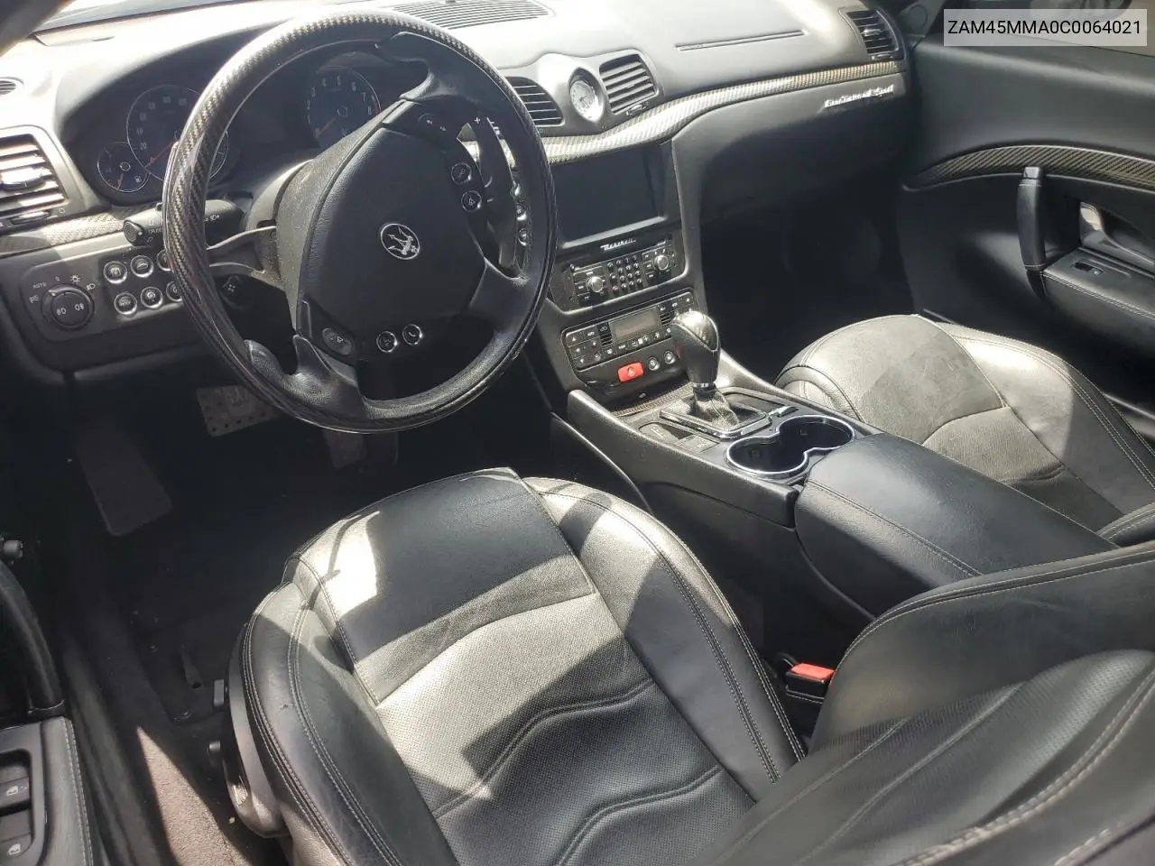 2012 Maserati Granturismo S VIN: ZAM45MMA0C0064021 Lot: 65369555