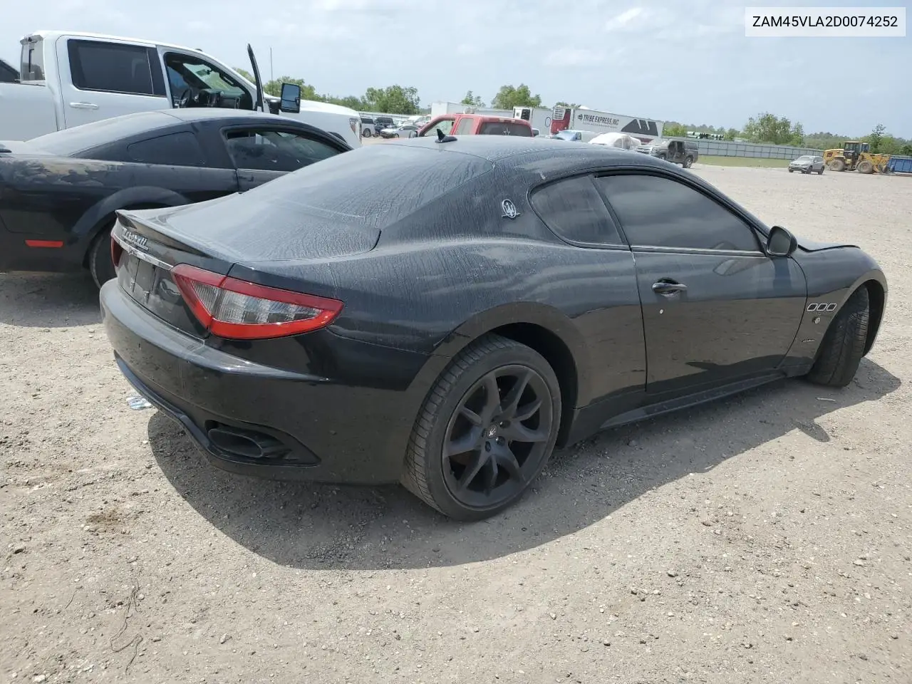 2013 Maserati Granturismo S VIN: ZAM45VLA2D0074252 Lot: 53634655