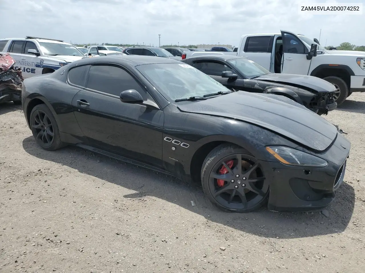 2013 Maserati Granturismo S VIN: ZAM45VLA2D0074252 Lot: 53634655