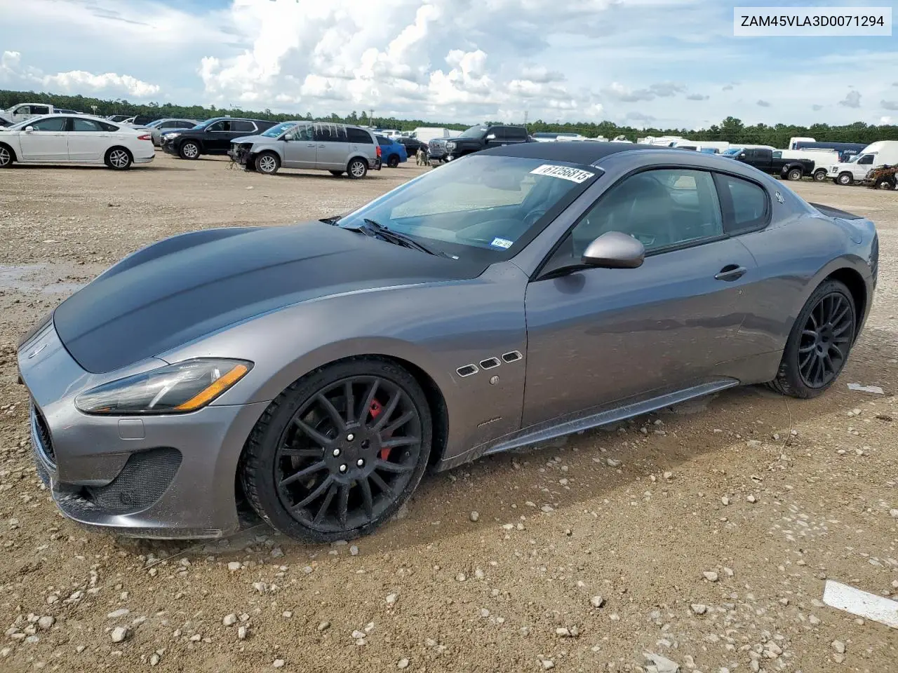 2013 Maserati Granturismo S VIN: ZAM45VLA3D0071294 Lot: 61256815