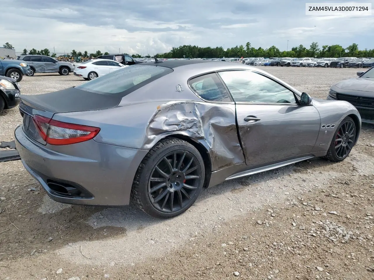 2013 Maserati Granturismo S VIN: ZAM45VLA3D0071294 Lot: 61256815