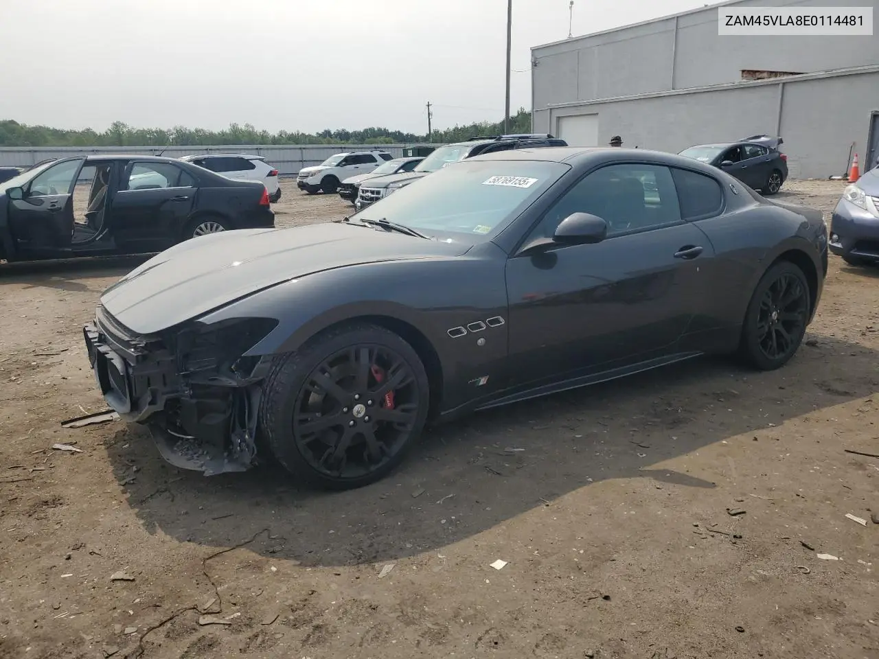 2014 Maserati Granturismo S VIN: ZAM45VLA8E0114481 Lot: 58769155