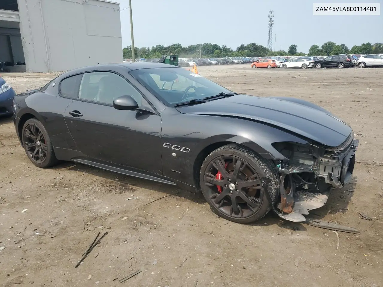 2014 Maserati Granturismo S VIN: ZAM45VLA8E0114481 Lot: 58769155