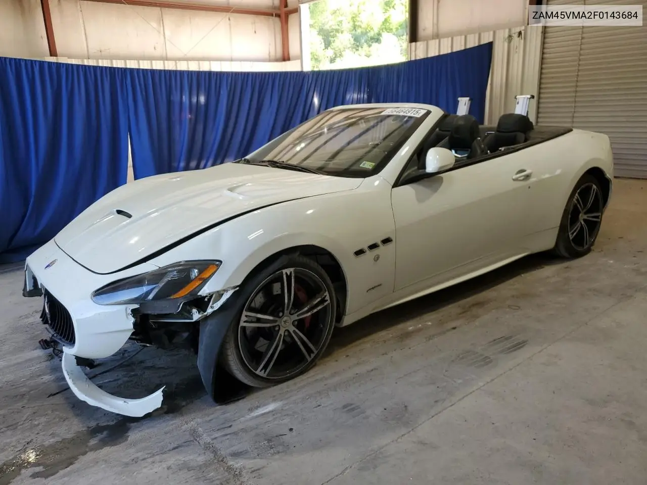 2015 Maserati Granturismo S VIN: ZAM45VMA2F0143684 Lot: 56464915