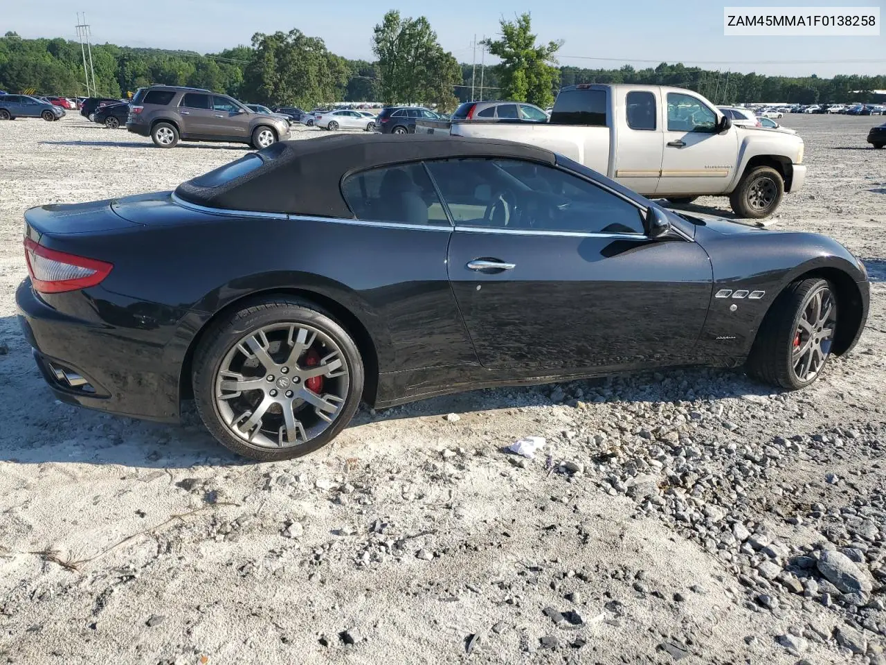 2015 Maserati Granturismo S VIN: ZAM45MMA1F0138258 Lot: 62732835