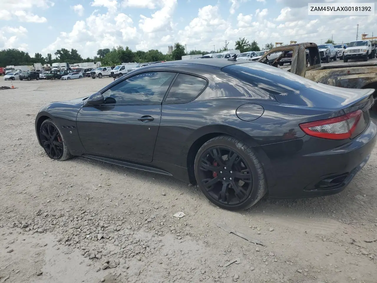 2016 Maserati Granturismo S VIN: ZAM45VLAXG0181392 Lot: 63487115