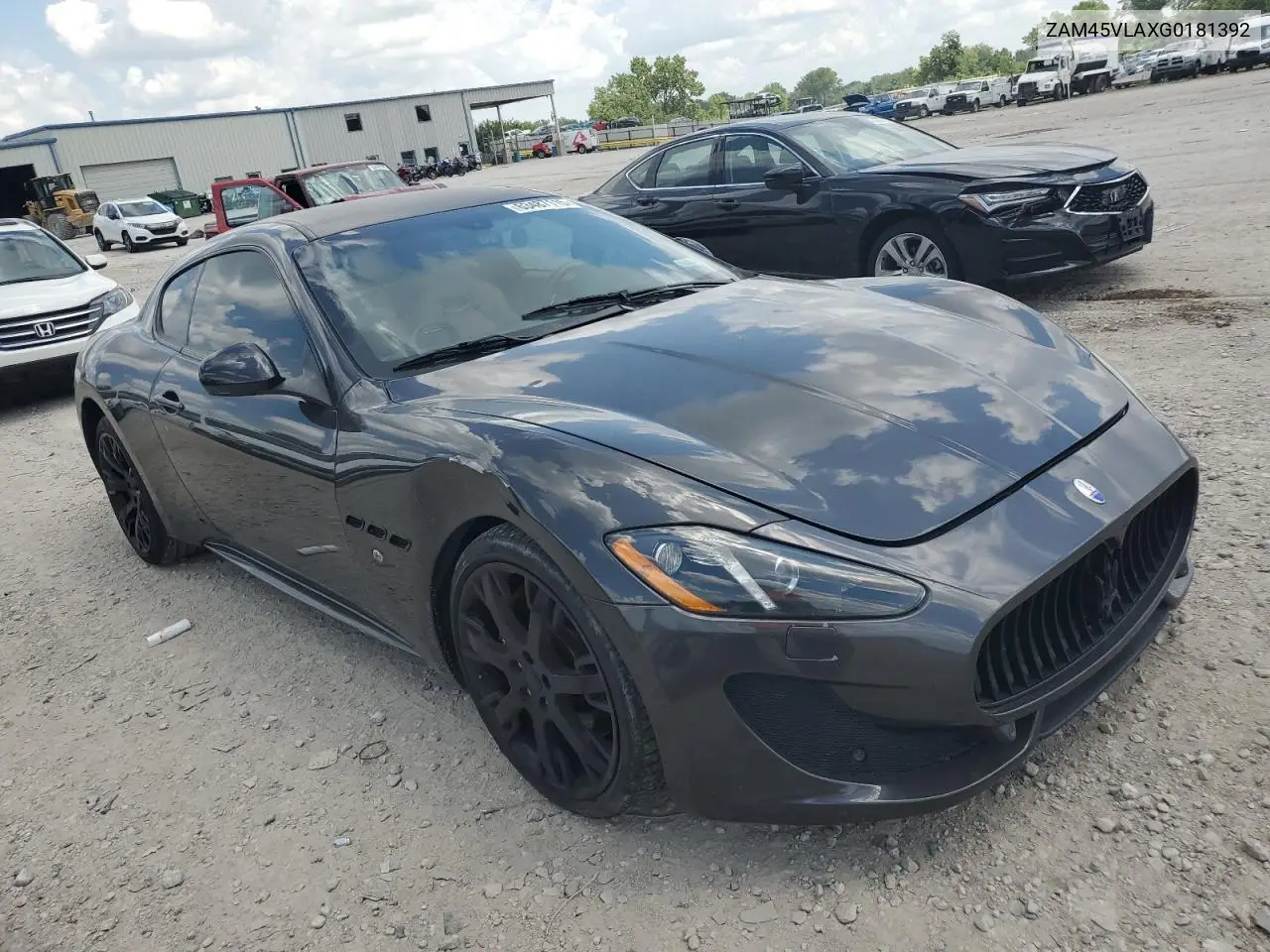 2016 Maserati Granturismo S VIN: ZAM45VLAXG0181392 Lot: 63487115