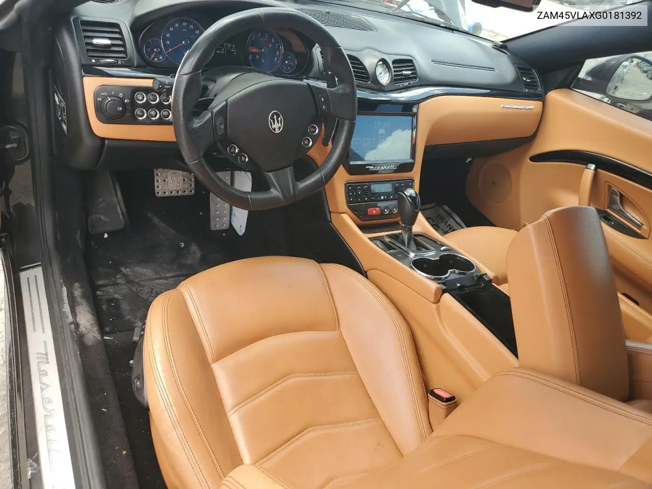 2016 Maserati Granturismo S VIN: ZAM45VLAXG0181392 Lot: 63487115