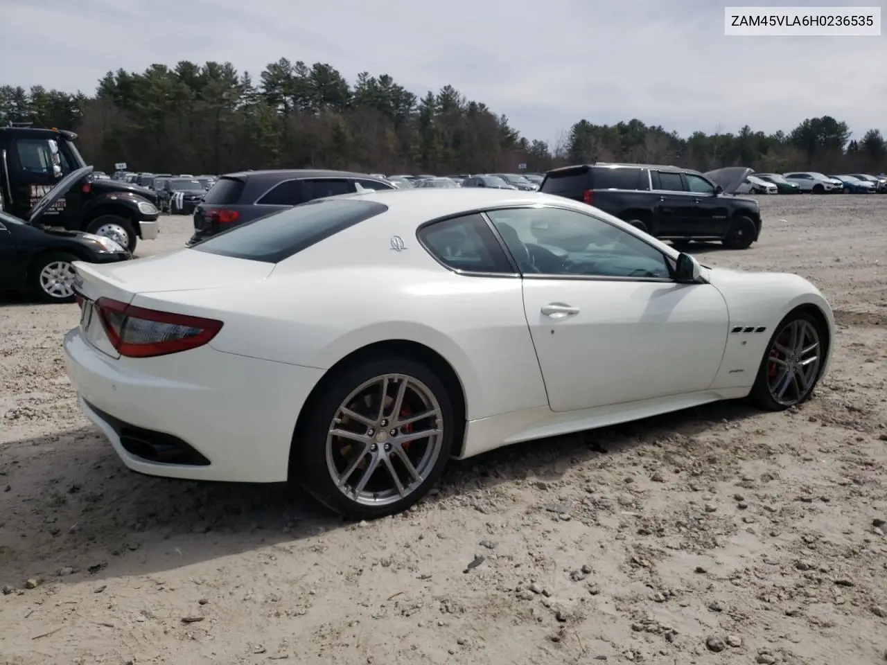 2017 Maserati Granturismo S VIN: ZAM45VLA6H0236535 Lot: 48500155