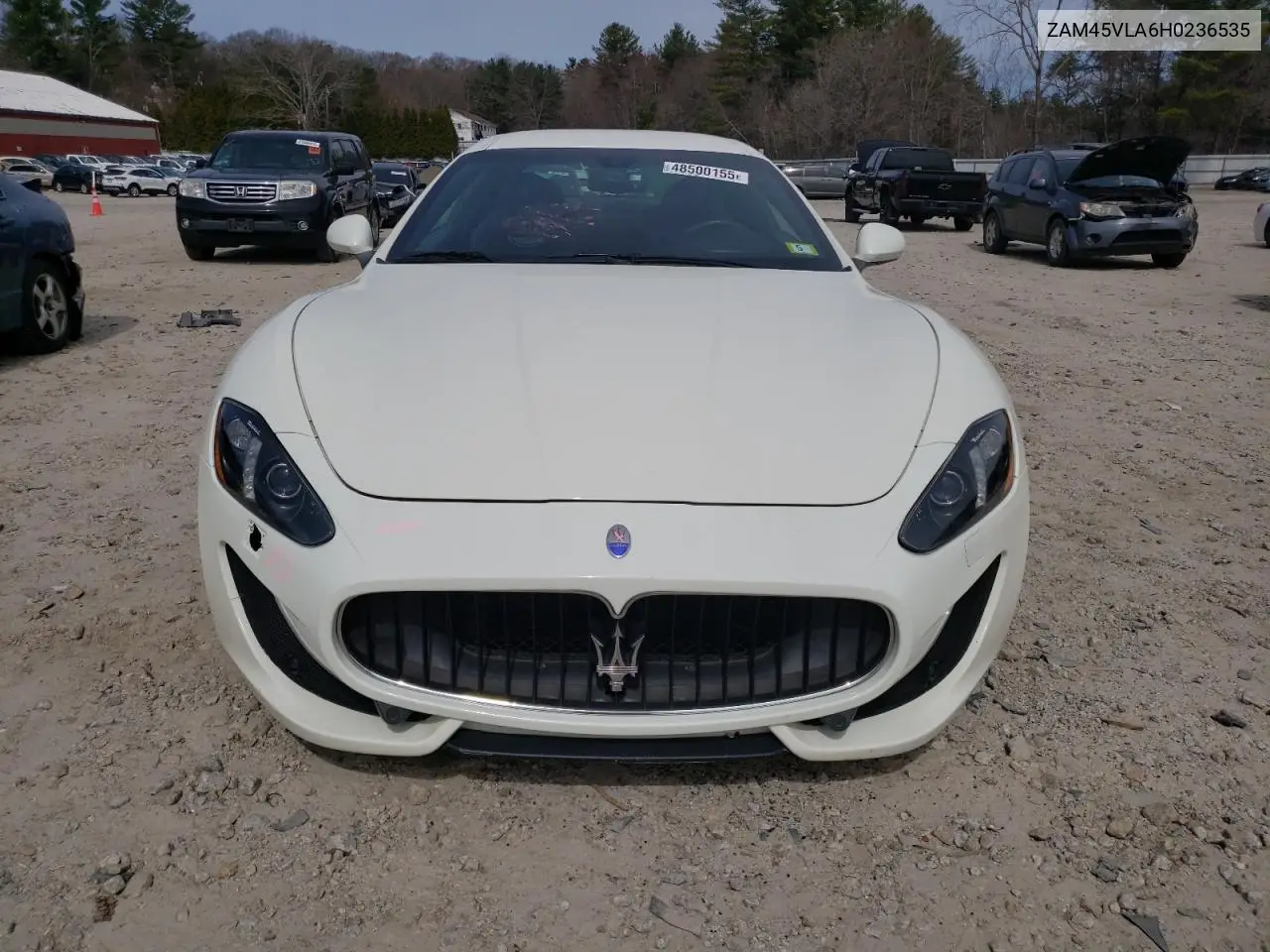 2017 Maserati Granturismo S VIN: ZAM45VLA6H0236535 Lot: 48500155