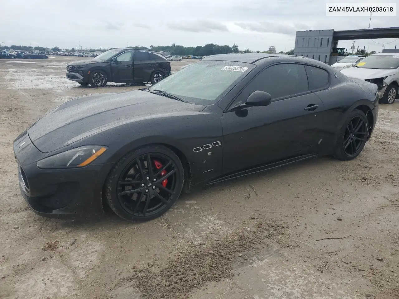 2017 Maserati Granturismo S VIN: ZAM45VLAXH0203618 Lot: 63685225