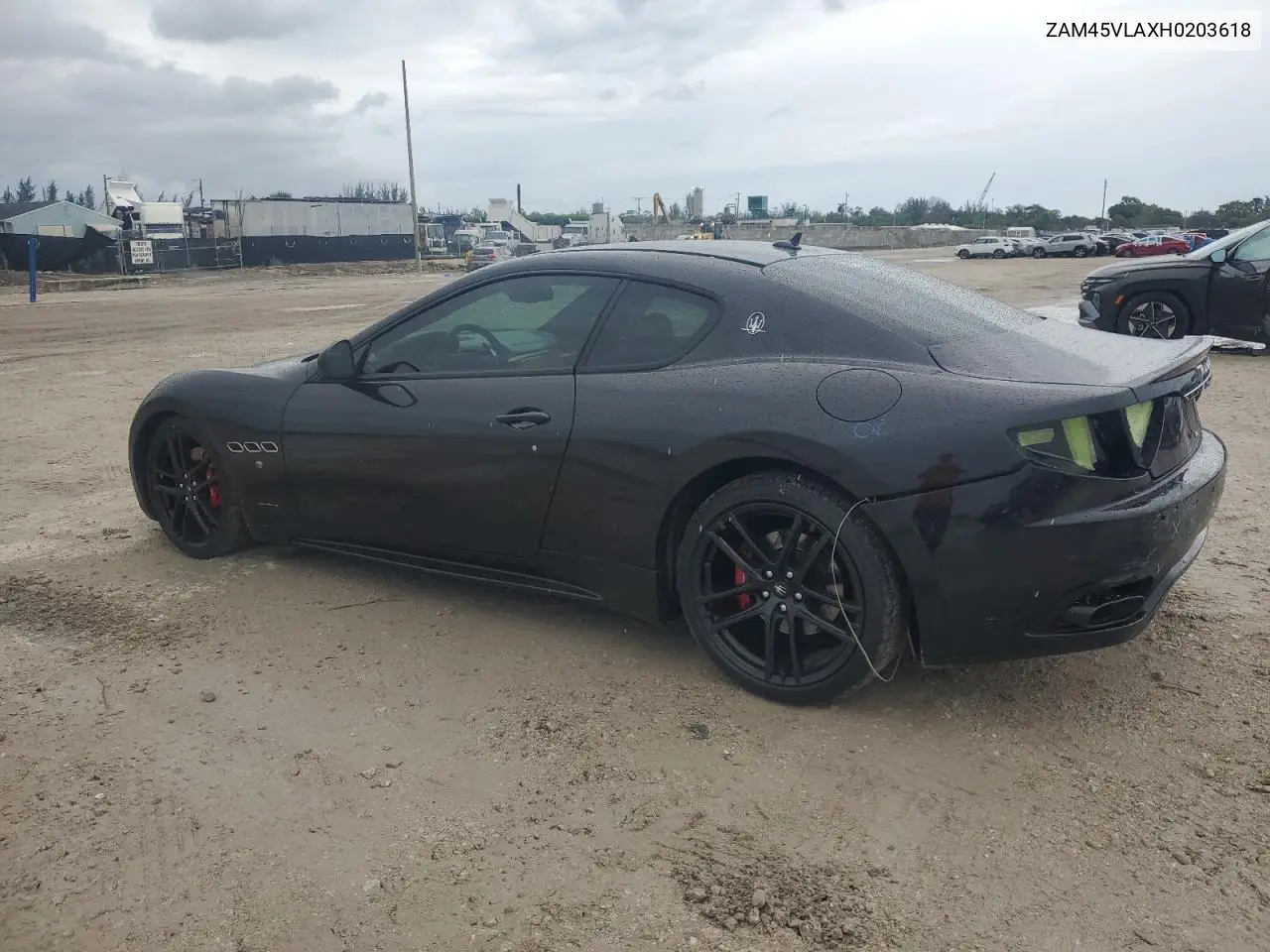 2017 Maserati Granturismo S VIN: ZAM45VLAXH0203618 Lot: 63685225