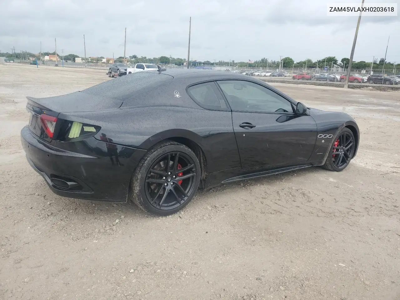 2017 Maserati Granturismo S VIN: ZAM45VLAXH0203618 Lot: 63685225