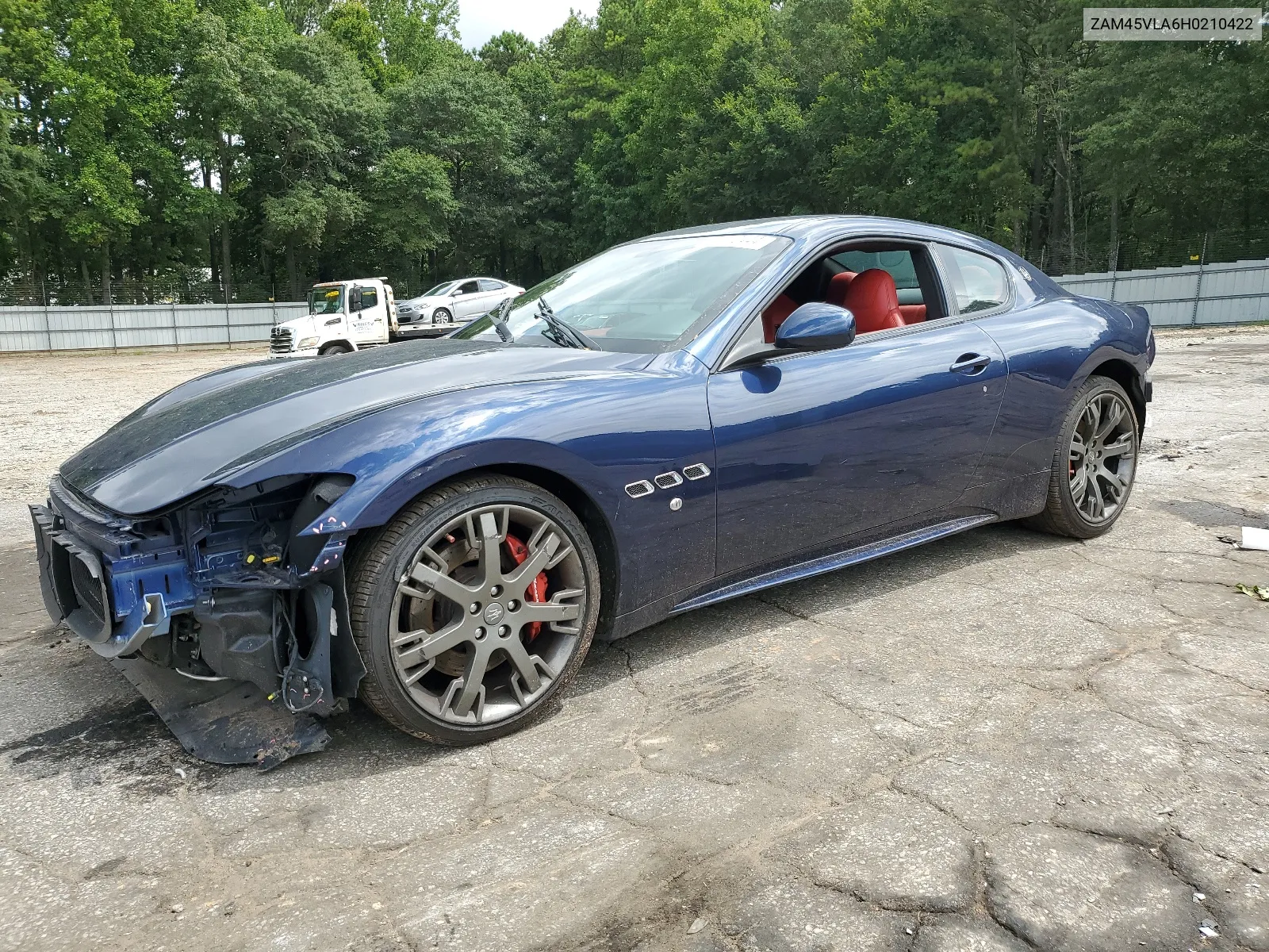 2017 Maserati Granturismo S VIN: ZAM45VLA6H0210422 Lot: 65213444