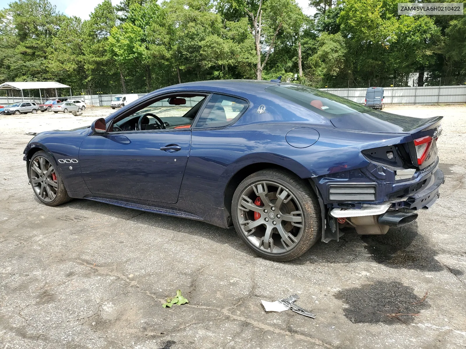 2017 Maserati Granturismo S VIN: ZAM45VLA6H0210422 Lot: 65213444