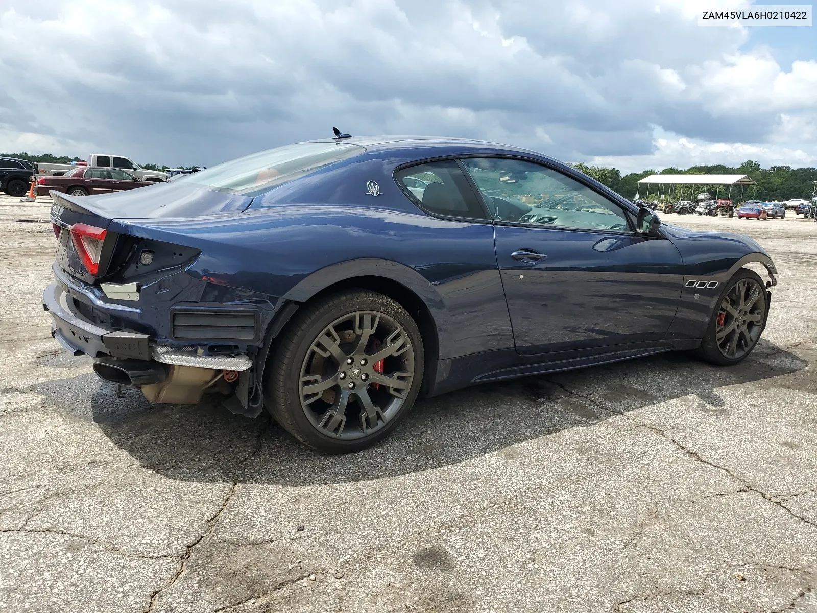 2017 Maserati Granturismo S VIN: ZAM45VLA6H0210422 Lot: 65213444