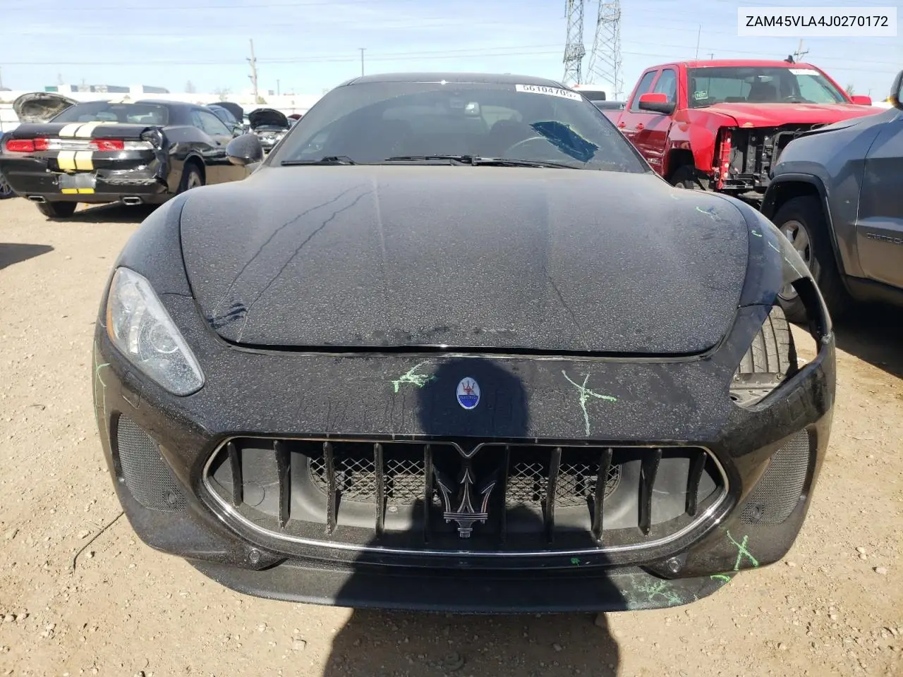 2018 Maserati Granturismo S VIN: ZAM45VLA4J0270172 Lot: 56104705