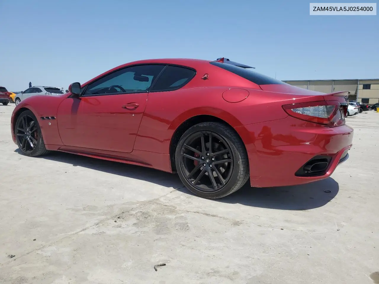 2018 Maserati Granturismo S VIN: ZAM45VLA5J0254000 Lot: 57055945
