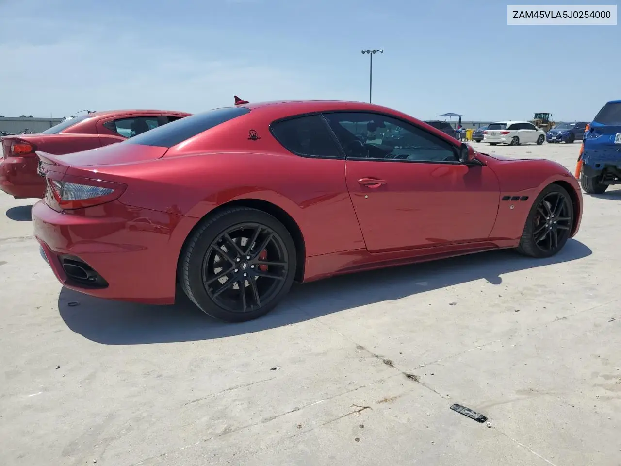 2018 Maserati Granturismo S VIN: ZAM45VLA5J0254000 Lot: 57055945