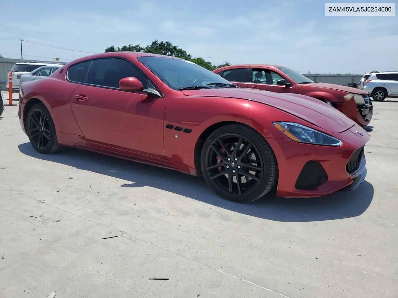 2018 Maserati Granturismo S VIN: ZAM45VLA5J0254000 Lot: 57055945