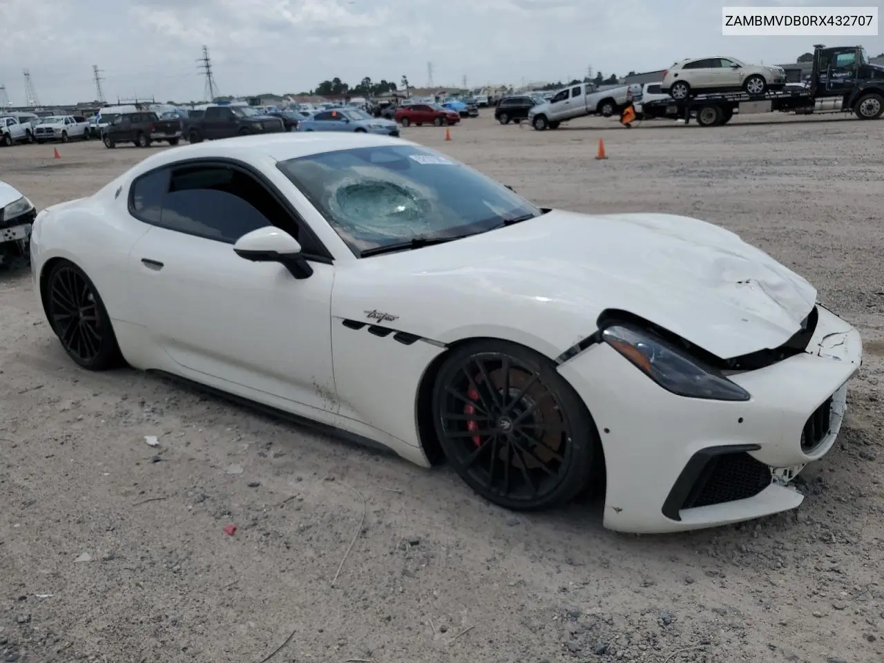 2024 Maserati Granturismo Trofeo VIN: ZAMBMVDB0RX432707 Lot: 52127385