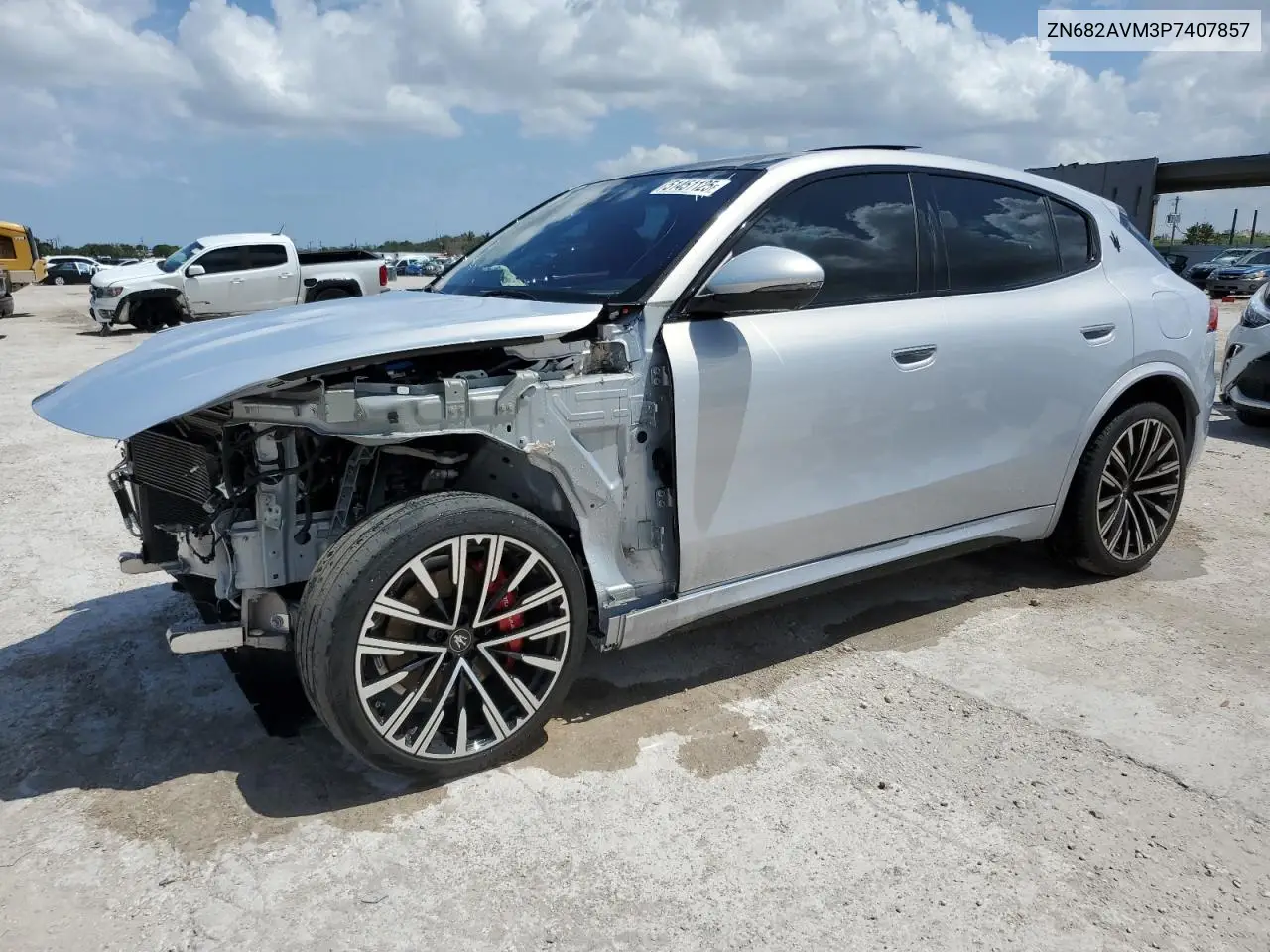 2023 Maserati Grecale Modena VIN: ZN682AVM3P7407857 Lot: 51451125