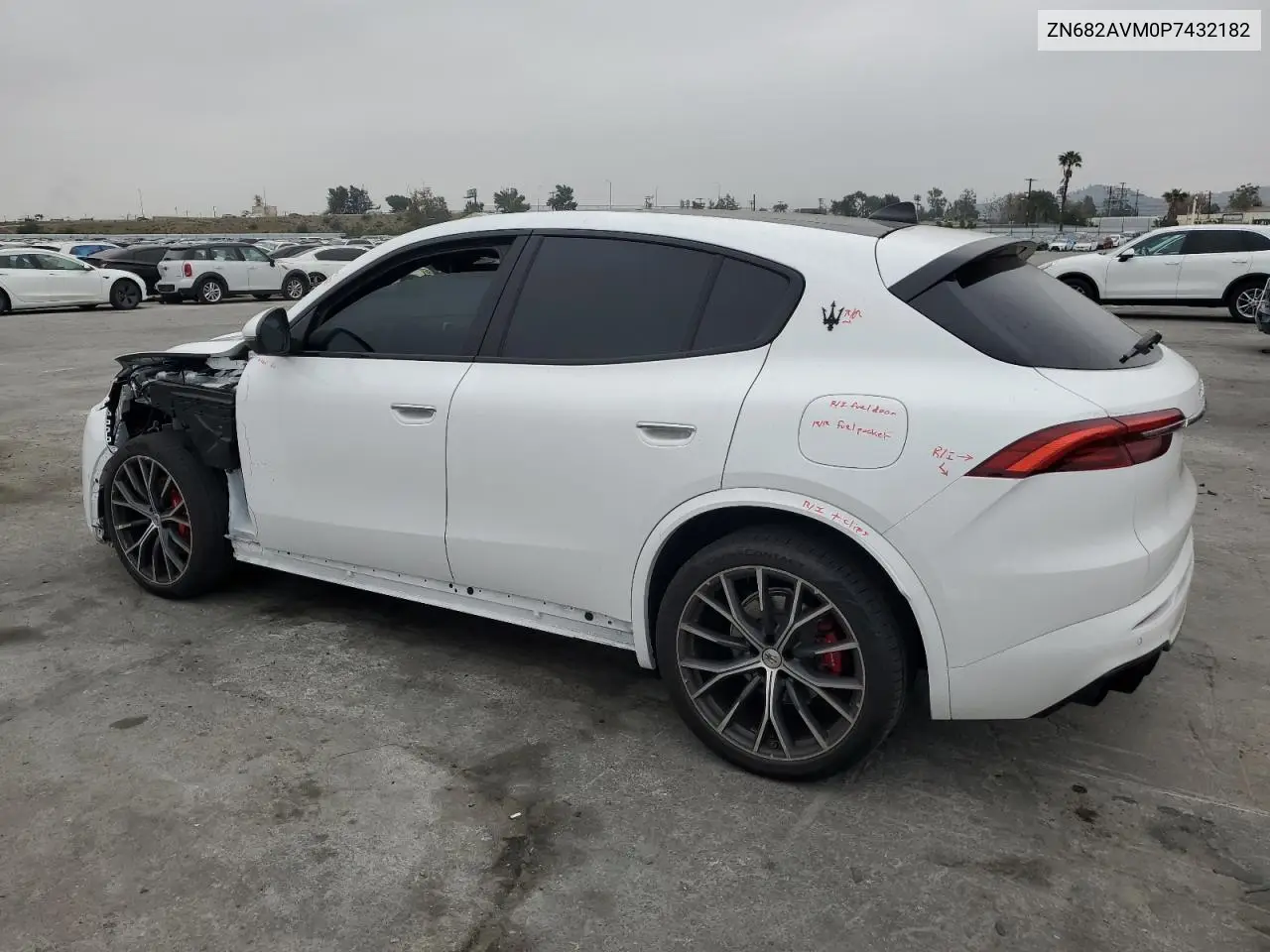 2023 Maserati Grecale Modena VIN: ZN682AVM0P7432182 Lot: 52376645