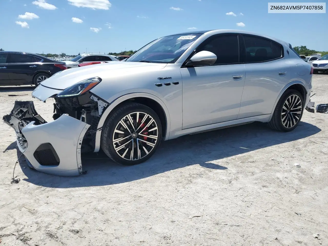 2023 Maserati Grecale Modena VIN: ZN682AVM5P7407858 Lot: 56486945