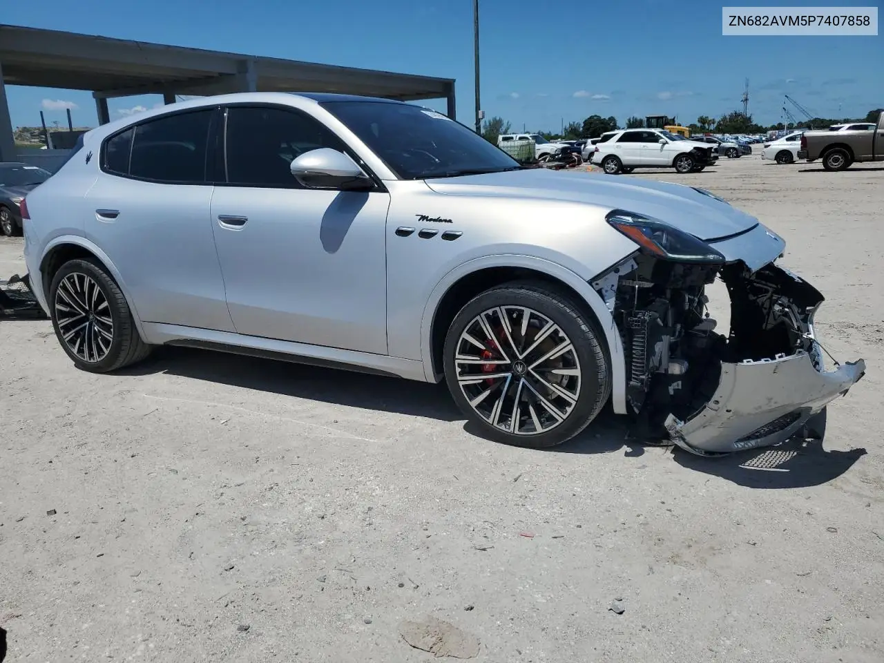 2023 Maserati Grecale Modena VIN: ZN682AVM5P7407858 Lot: 56486945