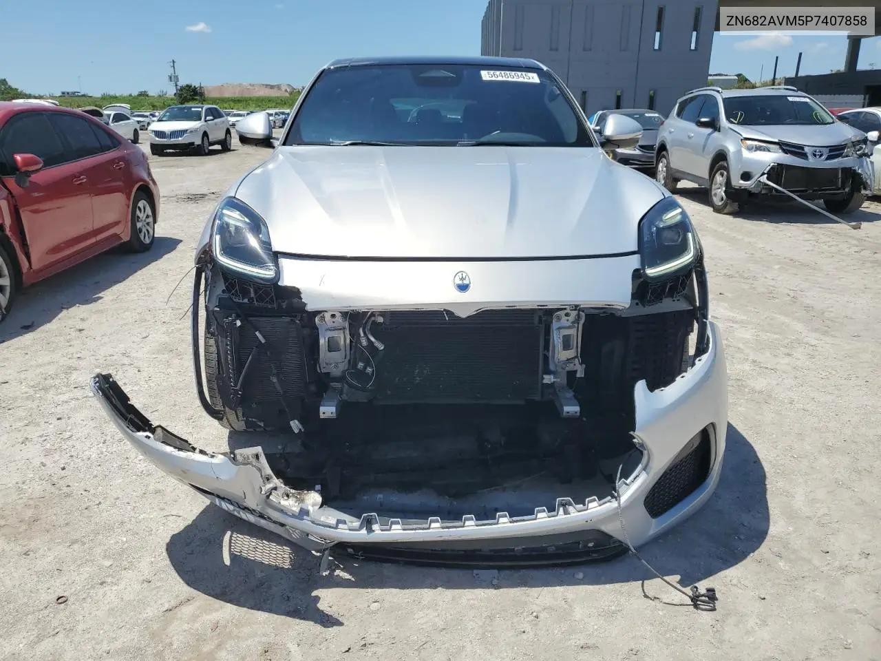 2023 Maserati Grecale Modena VIN: ZN682AVM5P7407858 Lot: 56486945