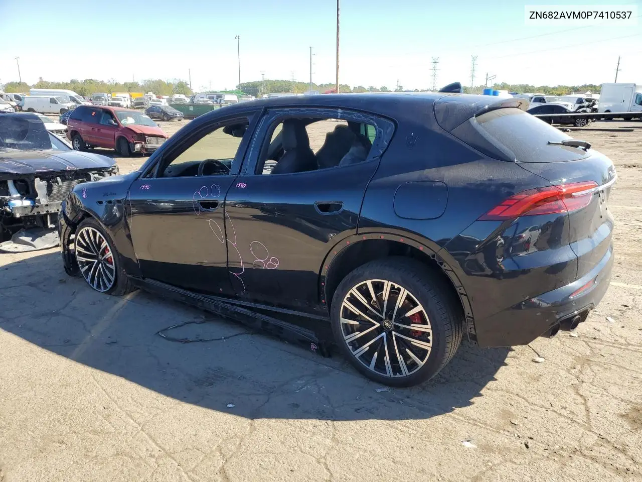 2023 Maserati Grecale Modena VIN: ZN682AVM0P7410537 Lot: 73698914